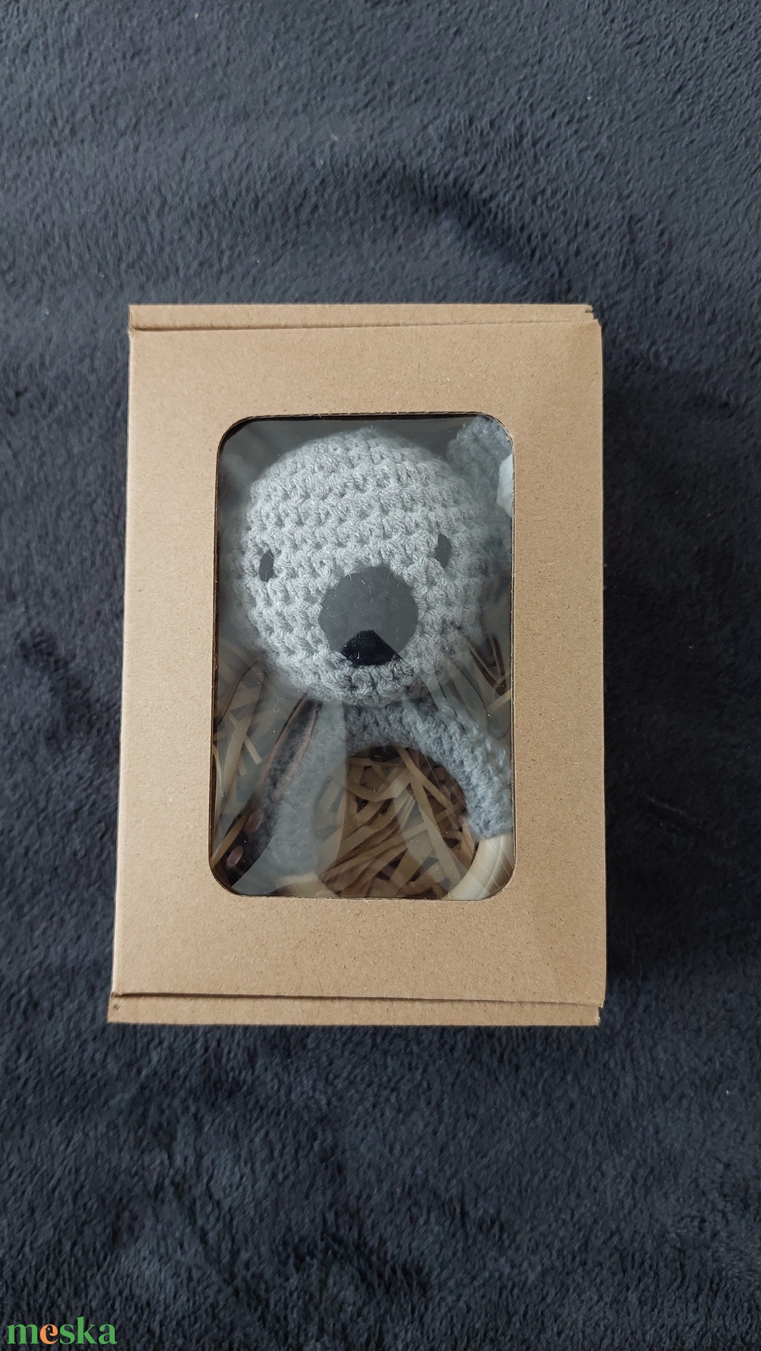 Horgolt csörgő koalamaci - játék & sport - 3 éves kor alattiaknak - csörgő - Meska.hu