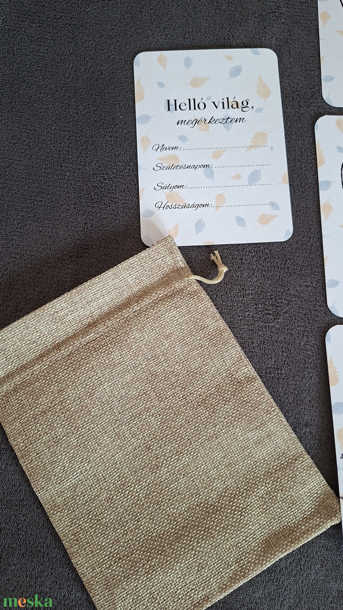 13db-os Baba mérföldkő kártya, babakártya kártyatartóval - baba - mama - babafotózás - baba mérföldkő kártyák - Meska.hu