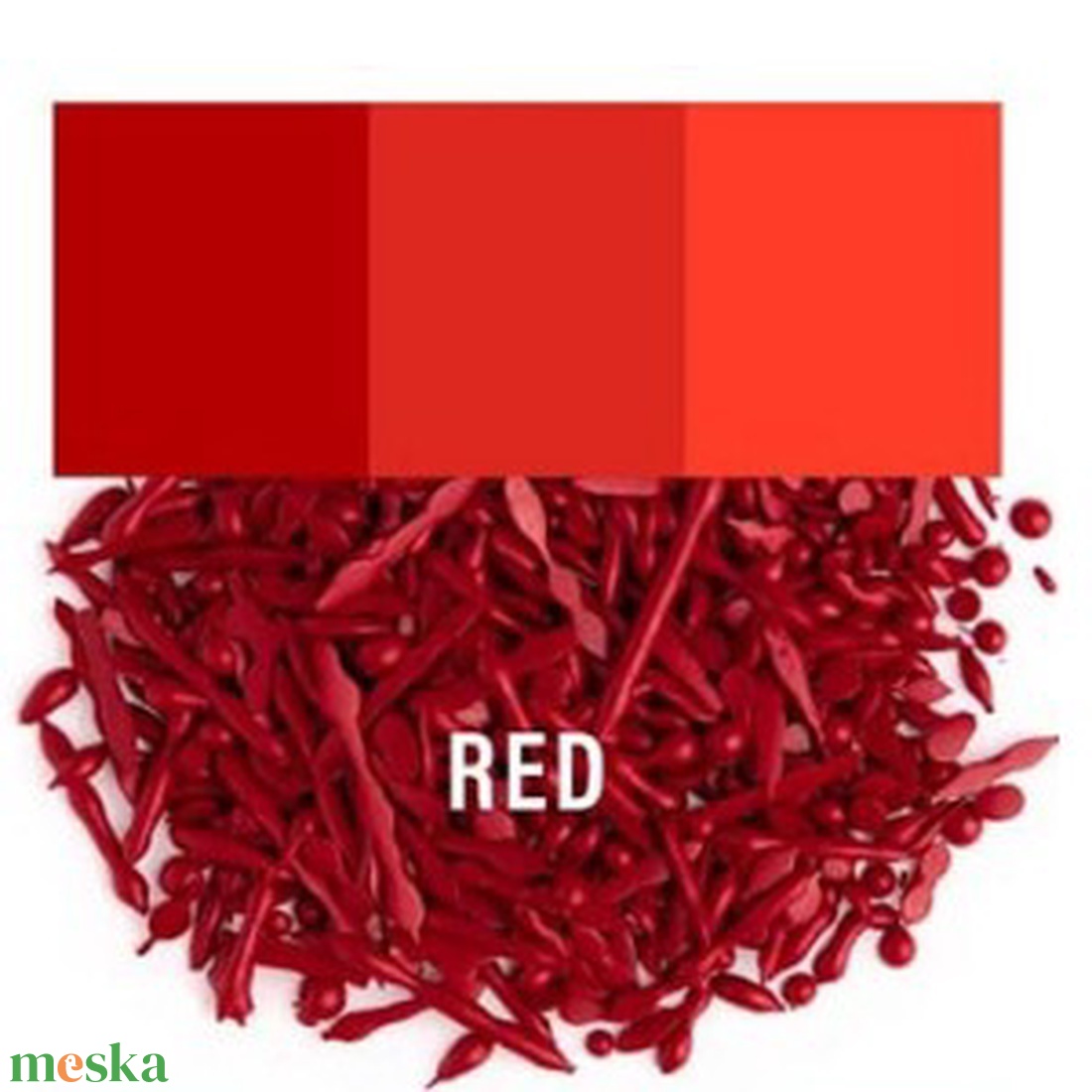 Piros gyertyaszínező pasztilla 2gr - kellékek & szerszámok - vegyes alapanyag - gyertya alapanyag - Meska.hu