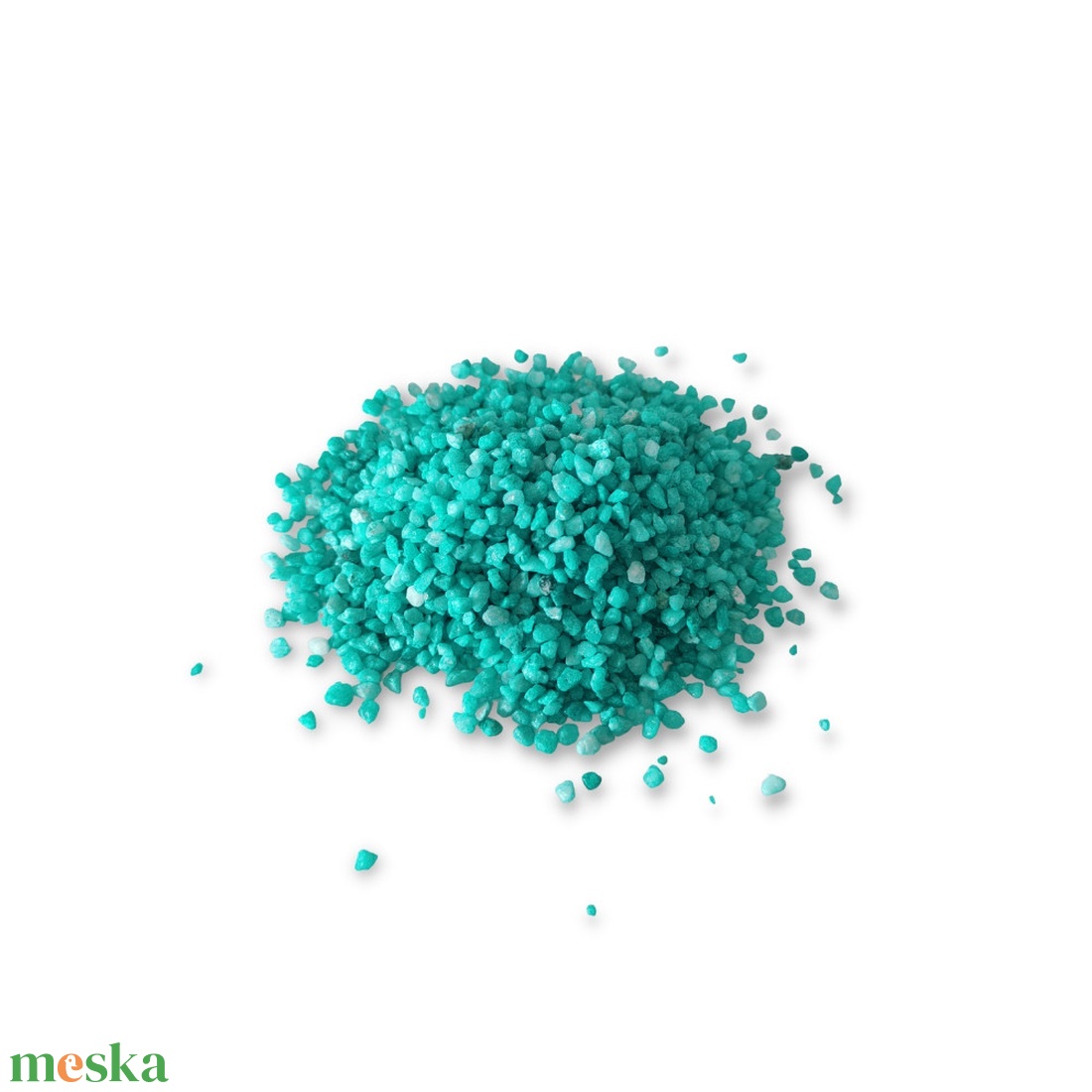 Türkiz dekorkavics - aprószemű, 20gr - kellékek & szerszámok - dekorációs kellékek - egyéb kellékek - Meska.hu