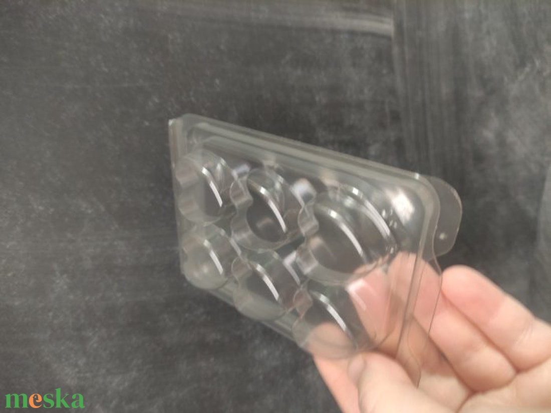 Illatviasz kapszula SZÍV ALAKÚ 6kockás -1db - kellékek & szerszámok - vegyes alapanyag - Meska.hu