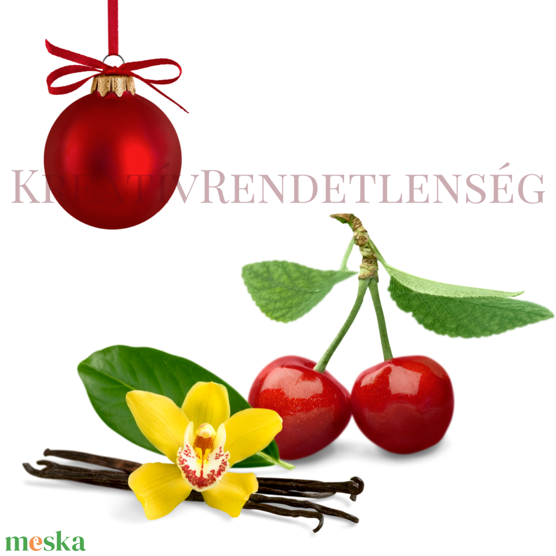 Vaníliás meggy illatolaj 10gr - kellékek & szerszámok - vegyes alapanyag - gyertya alapanyag - szójaviasz gyertya alapanyag - Meska.hu