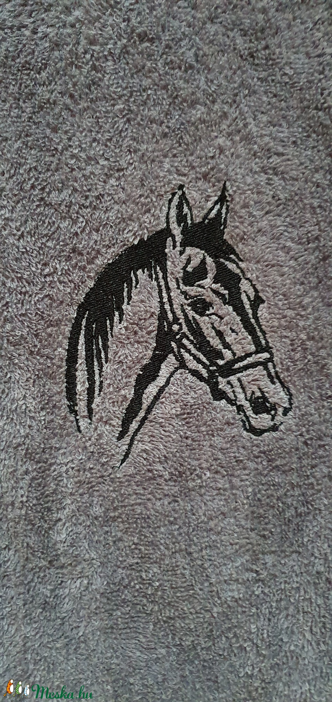 Hímzett törölköző - otthon & életmód - fürdőszoba - törölköző - Meska.hu