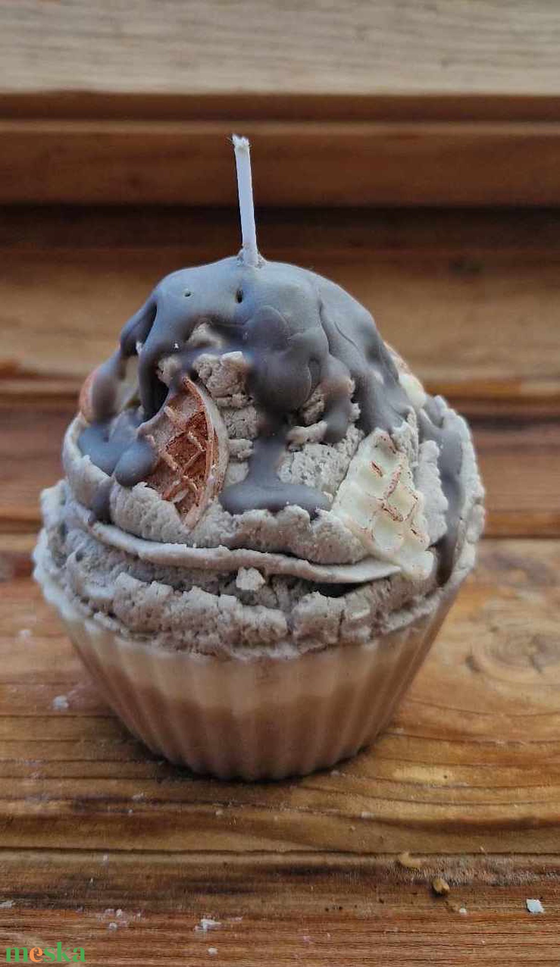 Maffin gyertya - otthon & életmód - gyertya, illat, aroma - illatviasz - Meska.hu
