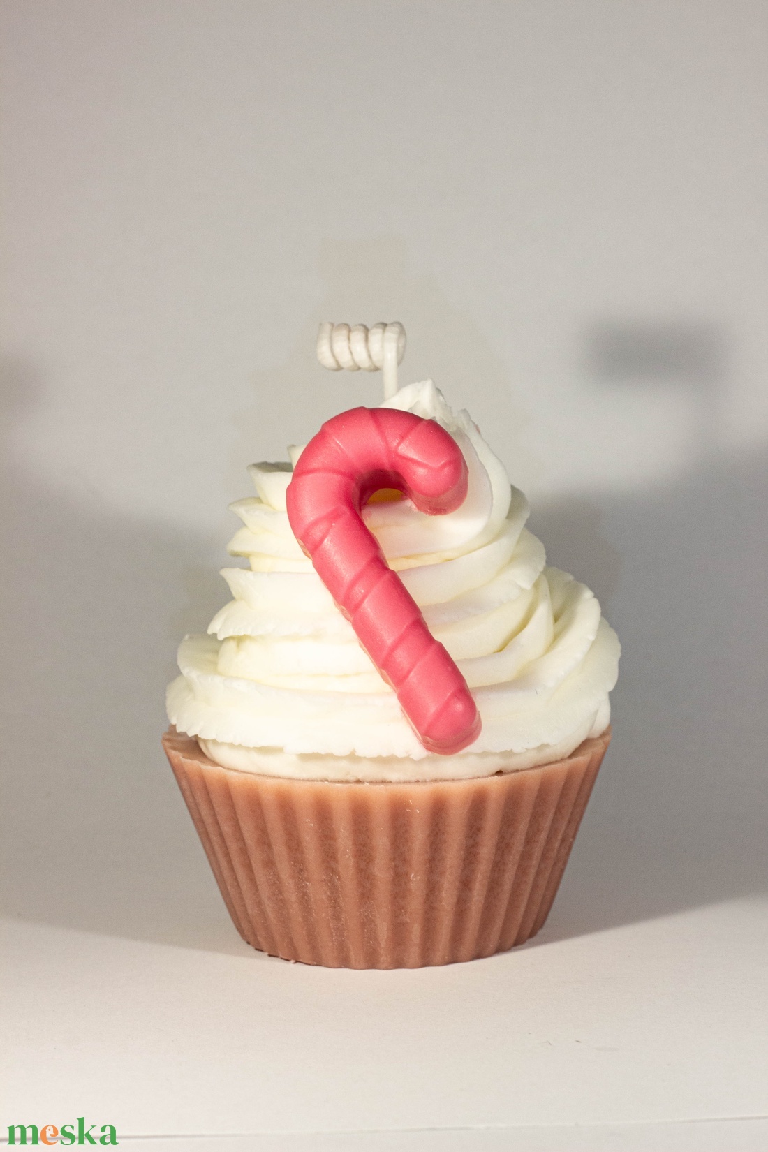 Karácsonyi muffin gyertya - karácsony - karácsonyi lakásdekoráció - karácsonyi illatgyertya, mécses - Meska.hu