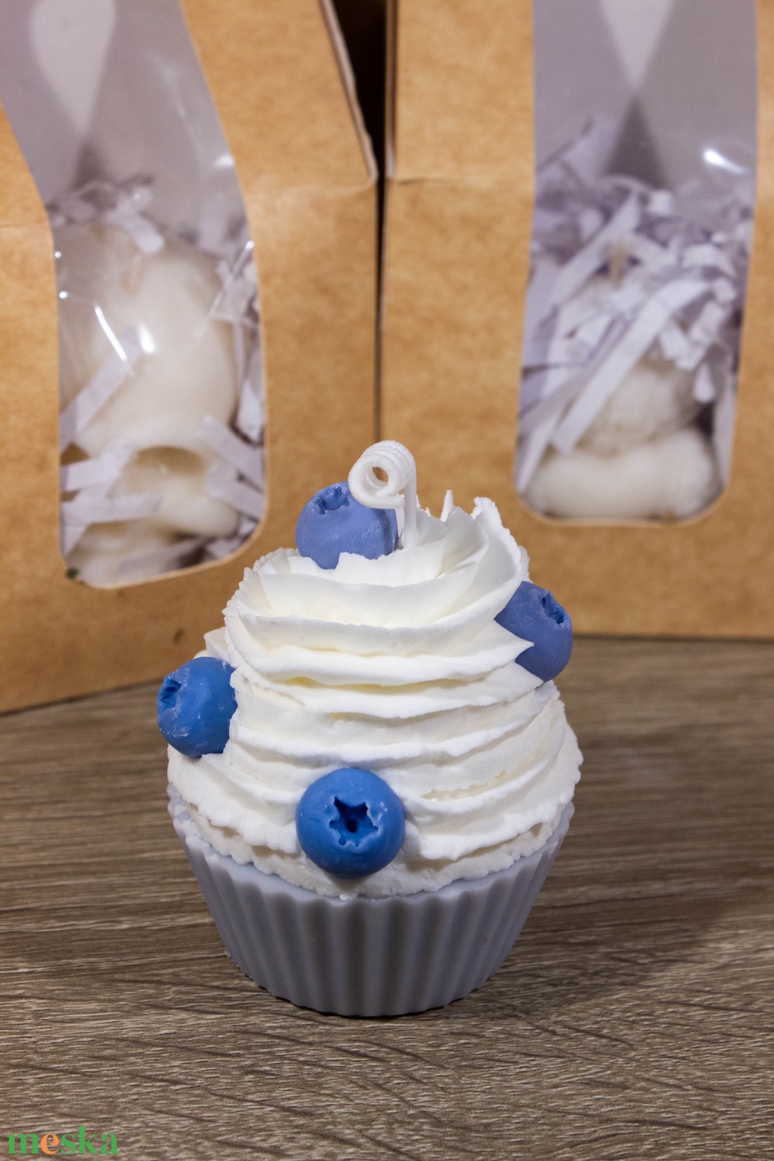 muffin gyertya - otthon & életmód - gyertya, illat, aroma - gyertya - Meska.hu