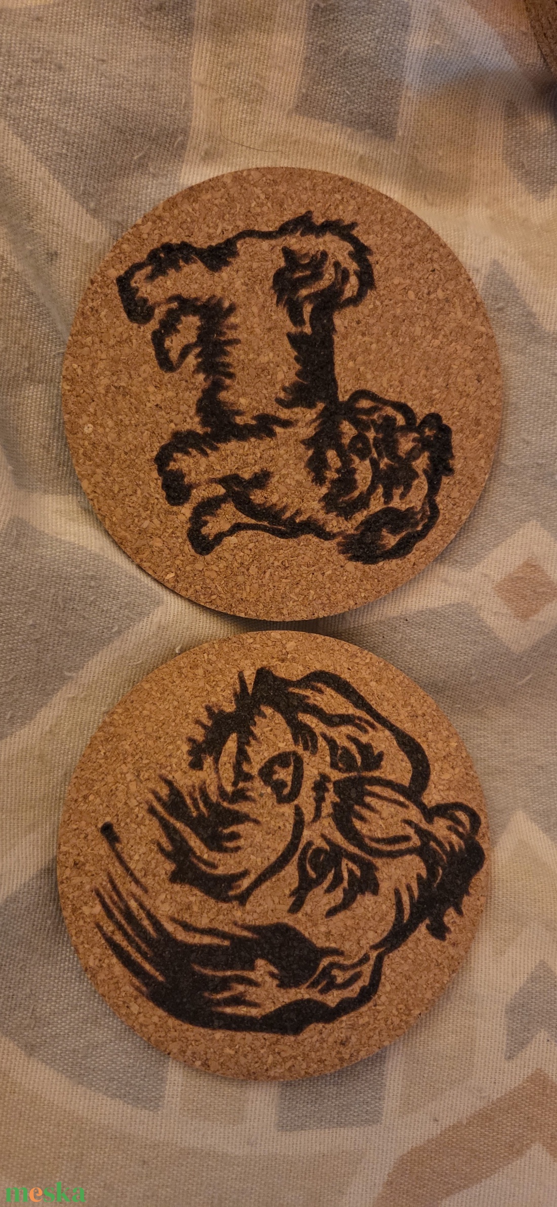 Shicu poháralátét - otthon & életmód - konyhafelszerelés, tálalás - tálalás - tányér- és poháralátét - Meska.hu