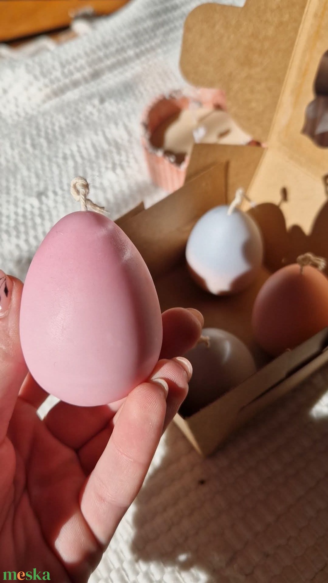 Husveti tojás  - ünnepi díszek, dekorációk - húsvéti díszek és dekorációk - húsvéti tojás, hímestojás - Meska.hu