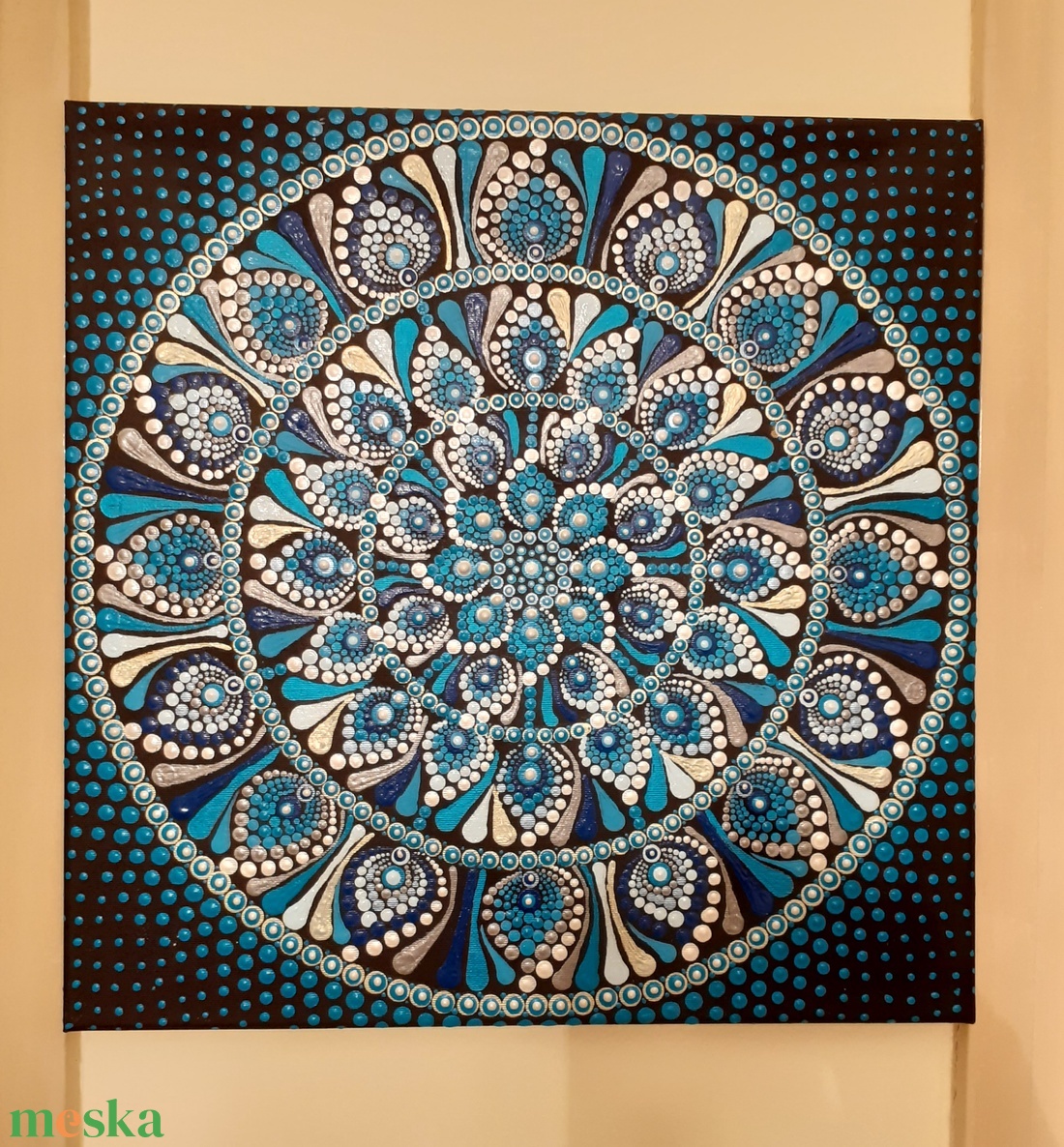 Kékvarázs - otthon & életmód - dekoráció - kép & falikép - vászonkép - Meska.hu