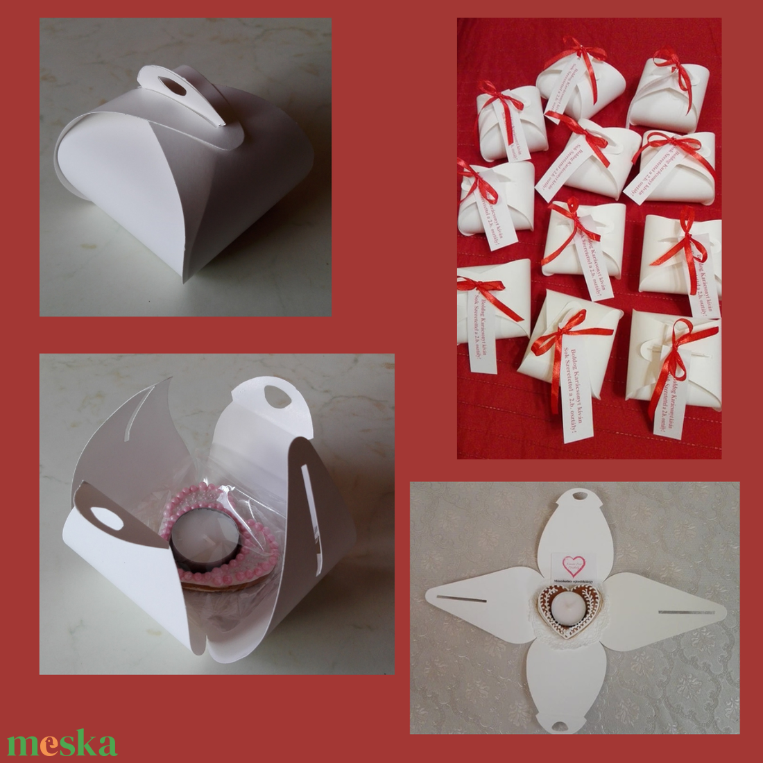 Mézeskalács mécsestartó-esküvő/keresztelő/ballagás/évzáró - otthon & életmód - gyertya, illat, aroma - mécses és mécsestartó - Meska.hu