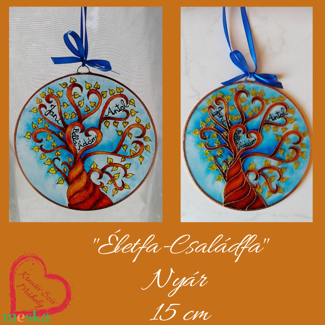 ÉLETFA-családfa -nyár/Mini üvegkép/15 cm - művészet - festmény - üvegfestmény - Meska.hu ÉLETFA-családfa -nyár/Mini üvegkép/15 cm - művészet - festmény - üvegfestmény - Meska.hu