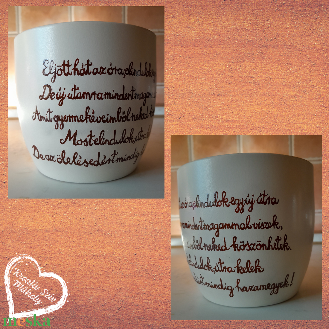 Kaspó esküvőre, szülő ajándék/anyáknapja/apáknapja/esküvő/köszönetnyilvánító ajándék - otthon & életmód - dekoráció - asztal és polc dekoráció - dekorációs tál, tartó - Meska.hu