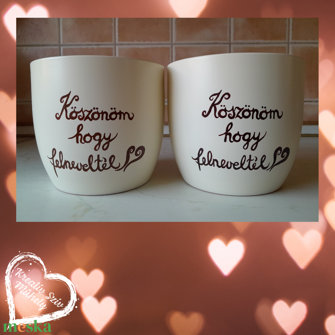 Kaspó esküvőre, szülő ajándék/anyáknapja/apáknapja/esküvő/köszönetnyilvánító ajándék - otthon & életmód - dekoráció - asztal és polc dekoráció - dekorációs tál, tartó - Meska.hu