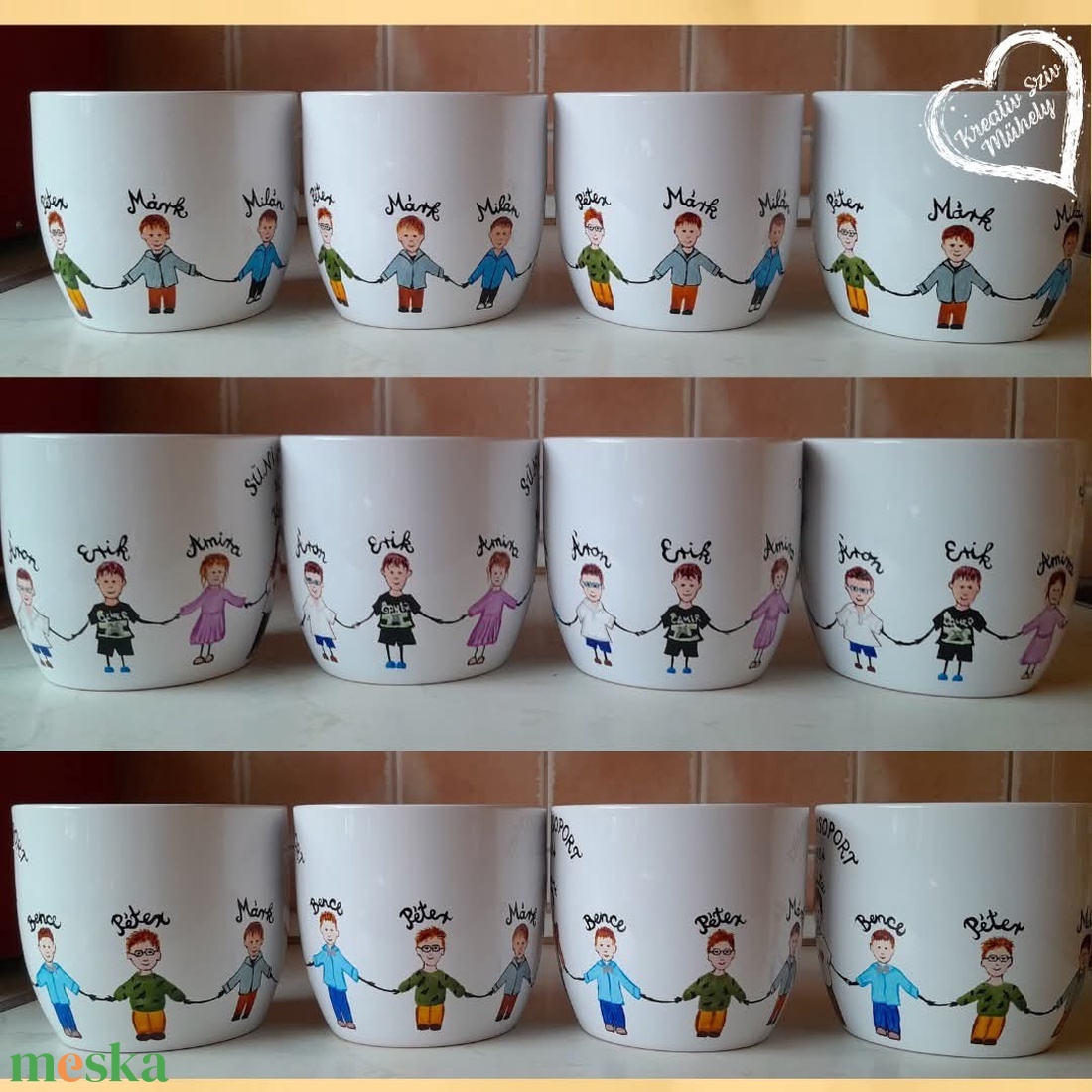 Festett kaspó/virágtartó-ballagási ajándék-ballagás óvoda/iskola/bölcsöde/évzáró/búcsúztató - otthon & életmód - dekoráció - virágdísz és tartó - cserép & kaspó - Meska.hu