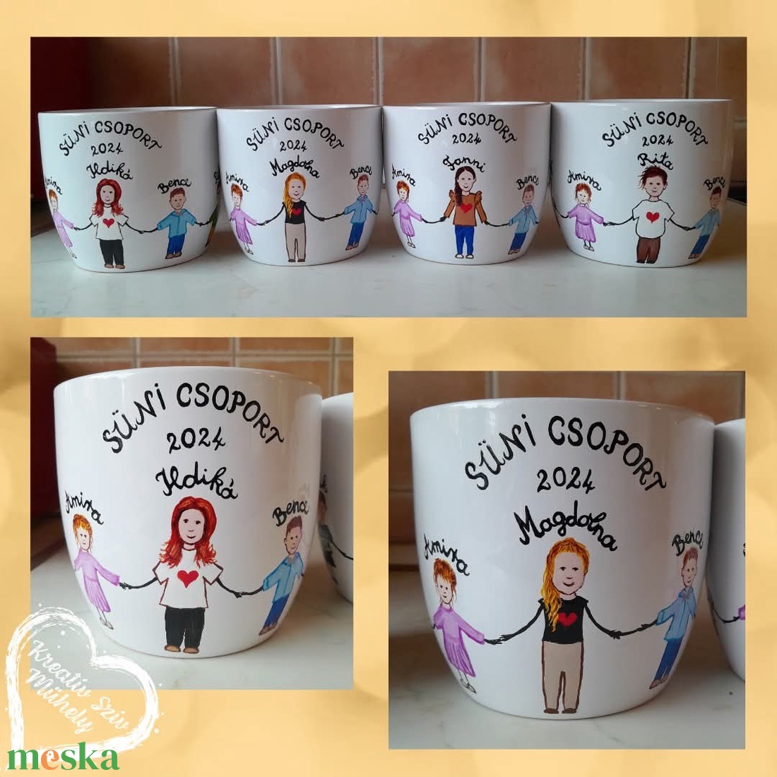 Festett kaspó/virágtartó-ballagási ajándék-ballagás óvoda/iskola/bölcsöde/évzáró/búcsúztató - otthon & életmód - dekoráció - virágdísz és tartó - cserép & kaspó - Meska.hu