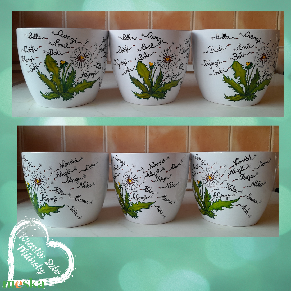 Festett kaspó/virágtartó-ballagási ajándék-ballagás óvoda/iskola/bölcsöde/évzáró/búcsúztató - otthon & életmód - virágdekoráció - virágtartó - kaspó - Meska.hu