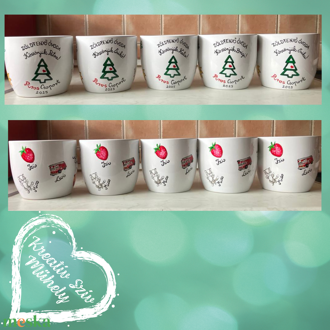 Festett kaspó/virágtartó-ballagási ajándék-ballagás óvoda/iskola/bölcsöde/évzáró/búcsúztató - otthon & életmód - virágdekoráció - virágtartó - kaspó - Meska.hu