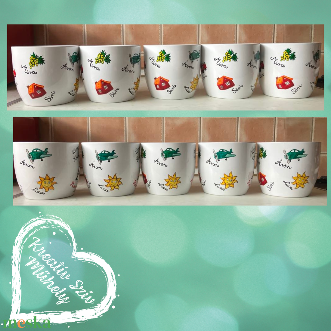 Festett kaspó/virágtartó-ballagási ajándék-ballagás óvoda/iskola/bölcsöde/évzáró/búcsúztató - otthon & életmód - virágdekoráció - virágtartó - kaspó - Meska.hu