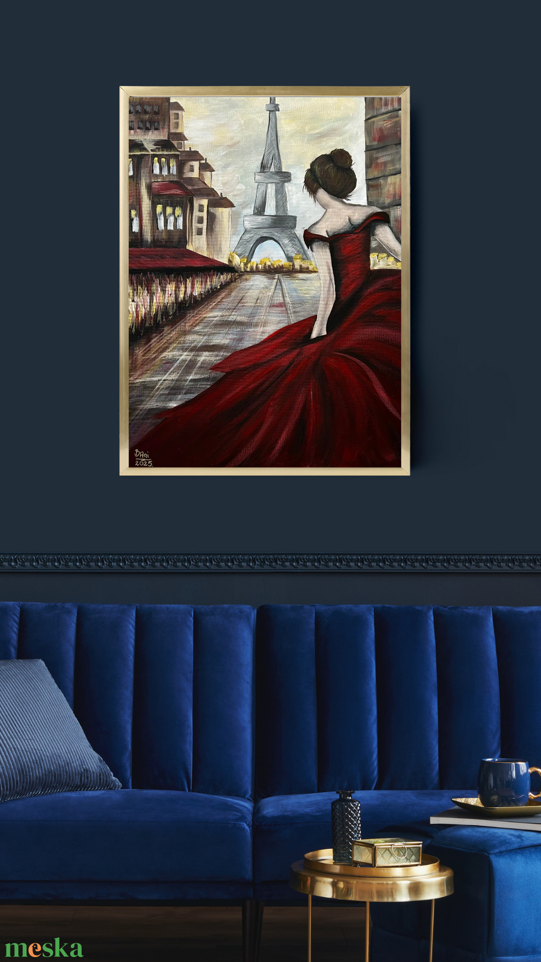 Párizsi álom  kézzel festett akril vászonkép 50 cm x 60 cm - művészet - festmény - akril - Meska.hu Párizsi álom  kézzel festett akril vászonkép 50 cm x 60 cm - művészet - festmény - akril - Meska.hu