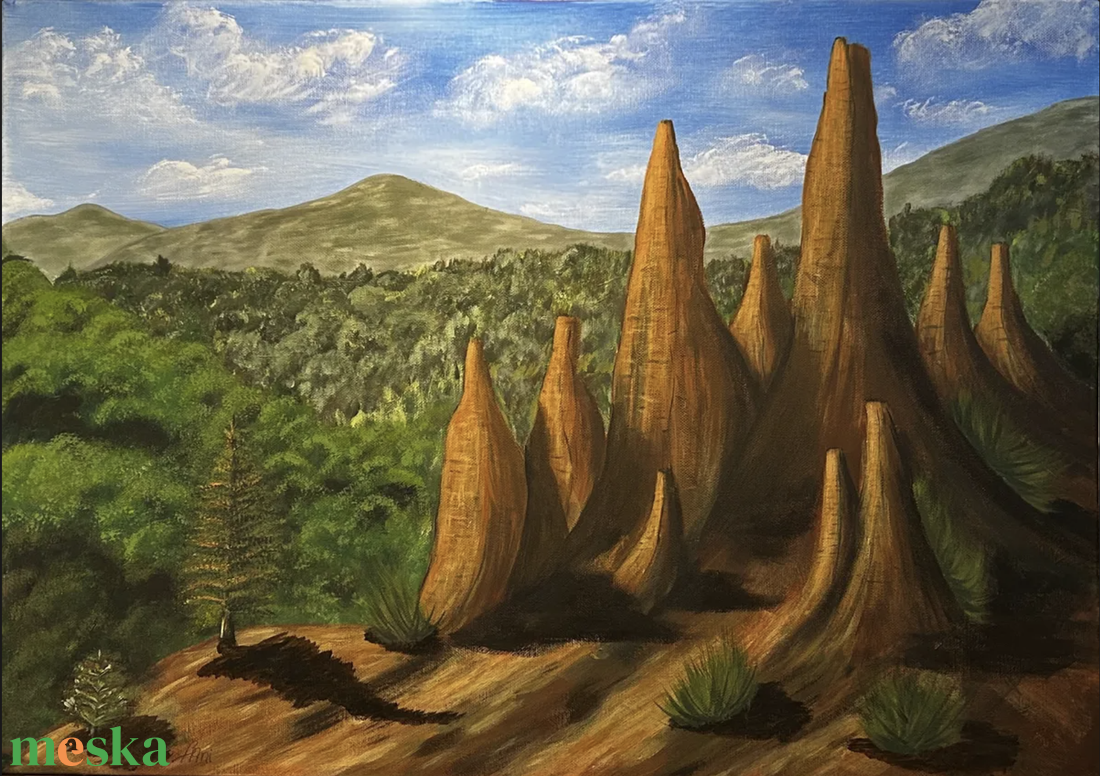 Silent Guardians - művészet - festmény - akril - Meska.hu