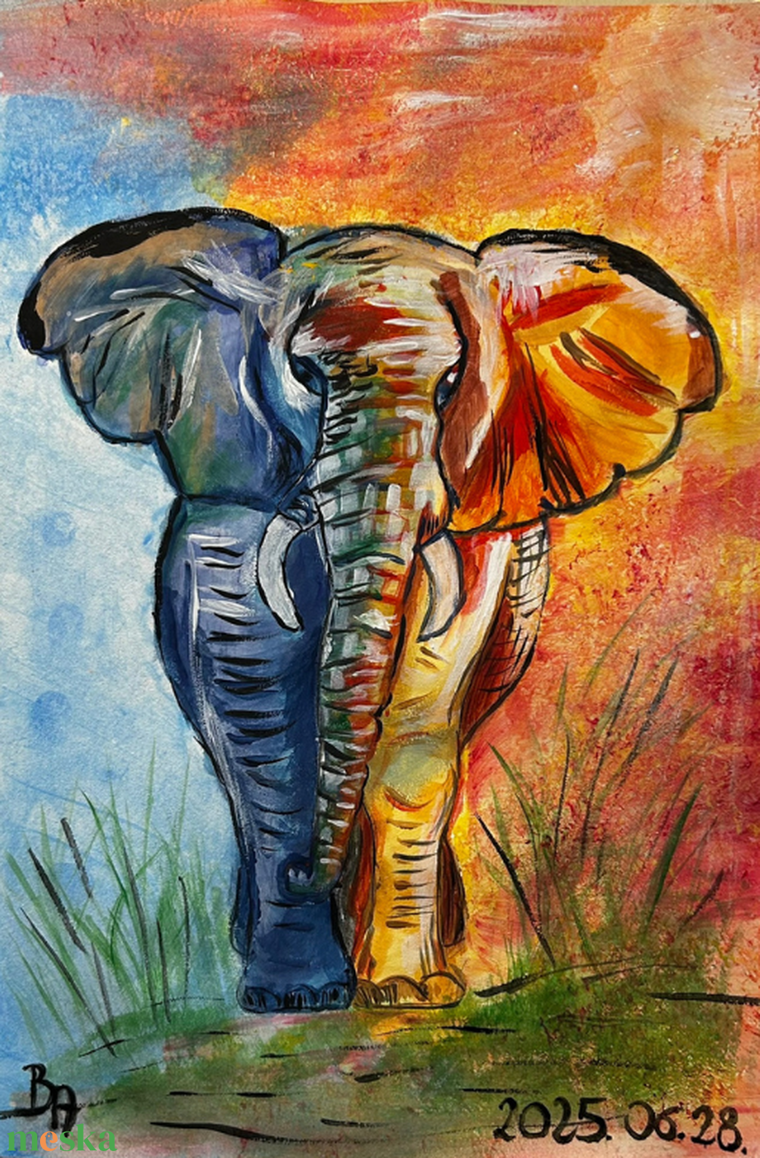 Három erő � egy lélek - művészet - festmény - akril - Meska.hu