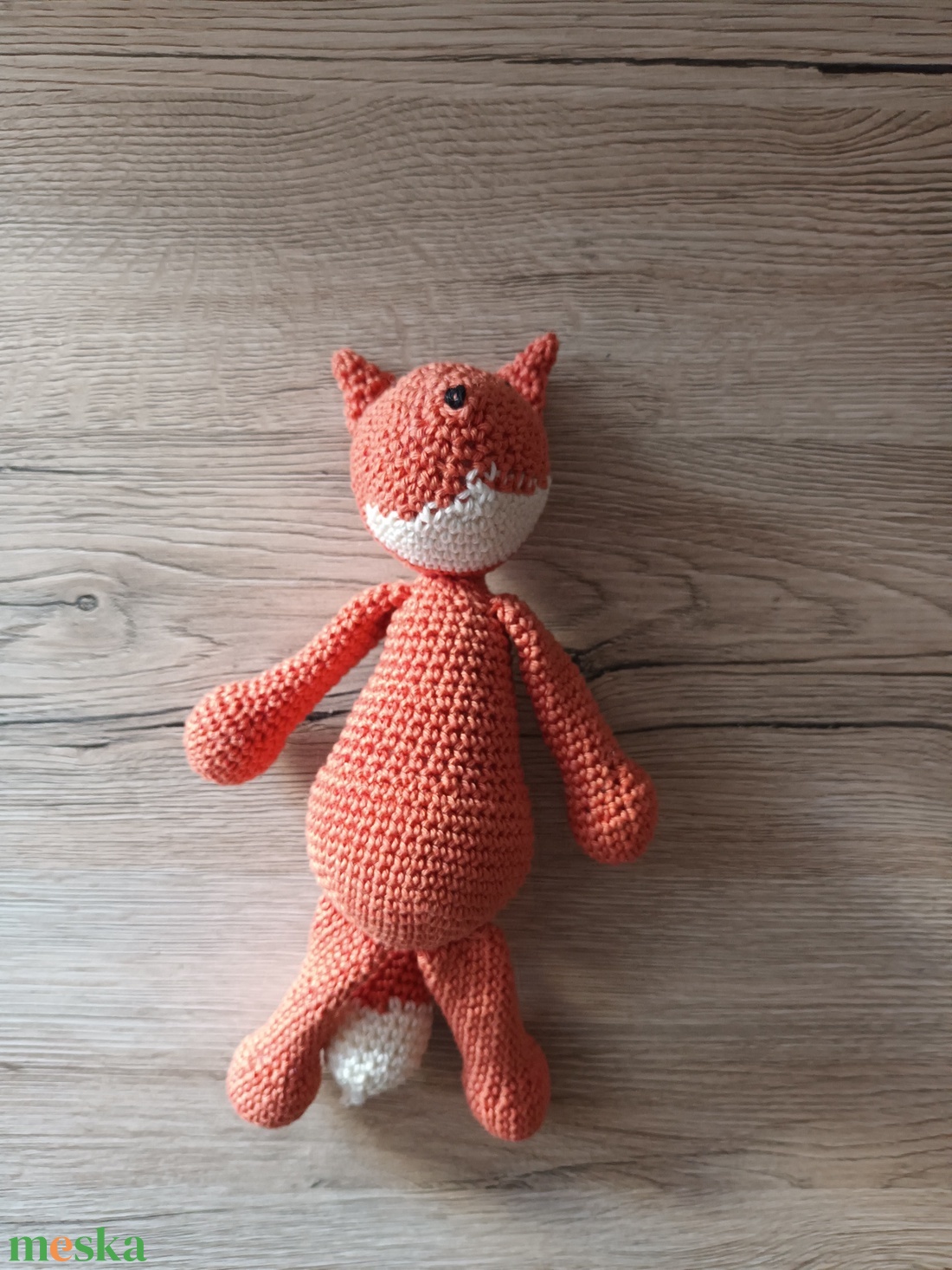 Rozsda amigurumi róka - játék & sport - plüssállat & játékfigura - róka - Meska.hu Rozsda amigurumi róka - játék & sport - plüssállat & játékfigura - róka - Meska.hu