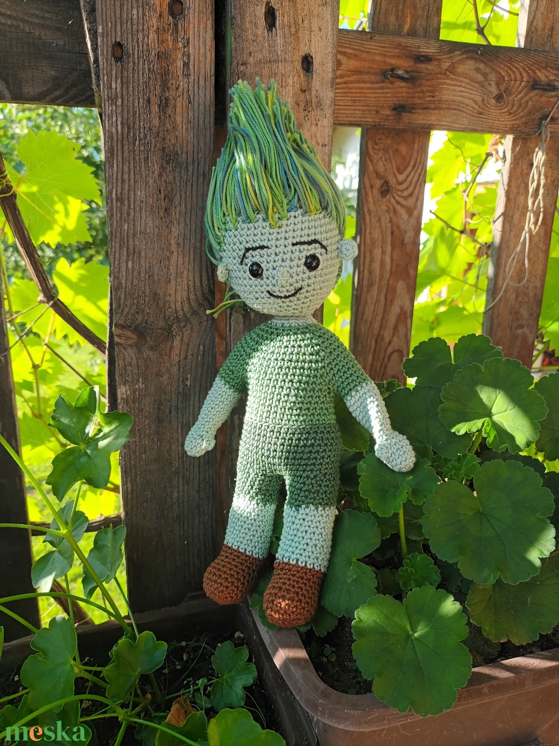 Amigurumi Vilkó a Lengemesékből, Füttyös Vilkó - játék & sport - baba & babaház - baba - Meska.hu