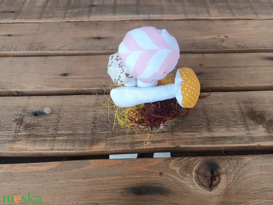 Őszi dekoráció 8 cm-s fa korongon  - otthon & életmód - dekoráció - asztal és polc dekoráció - asztaldísz - Meska.hu