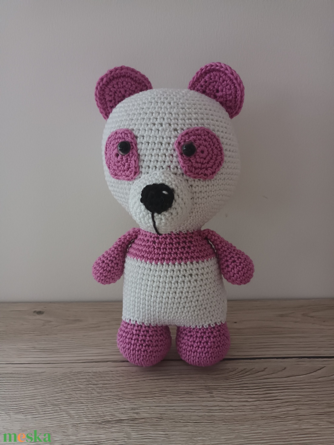Amigurumi Panda Róza - játék & sport - plüssállat & játékfigura - más figura - Meska.hu Amigurumi Panda Róza - játék & sport - plüssállat & játékfigura - más figura - Meska.hu