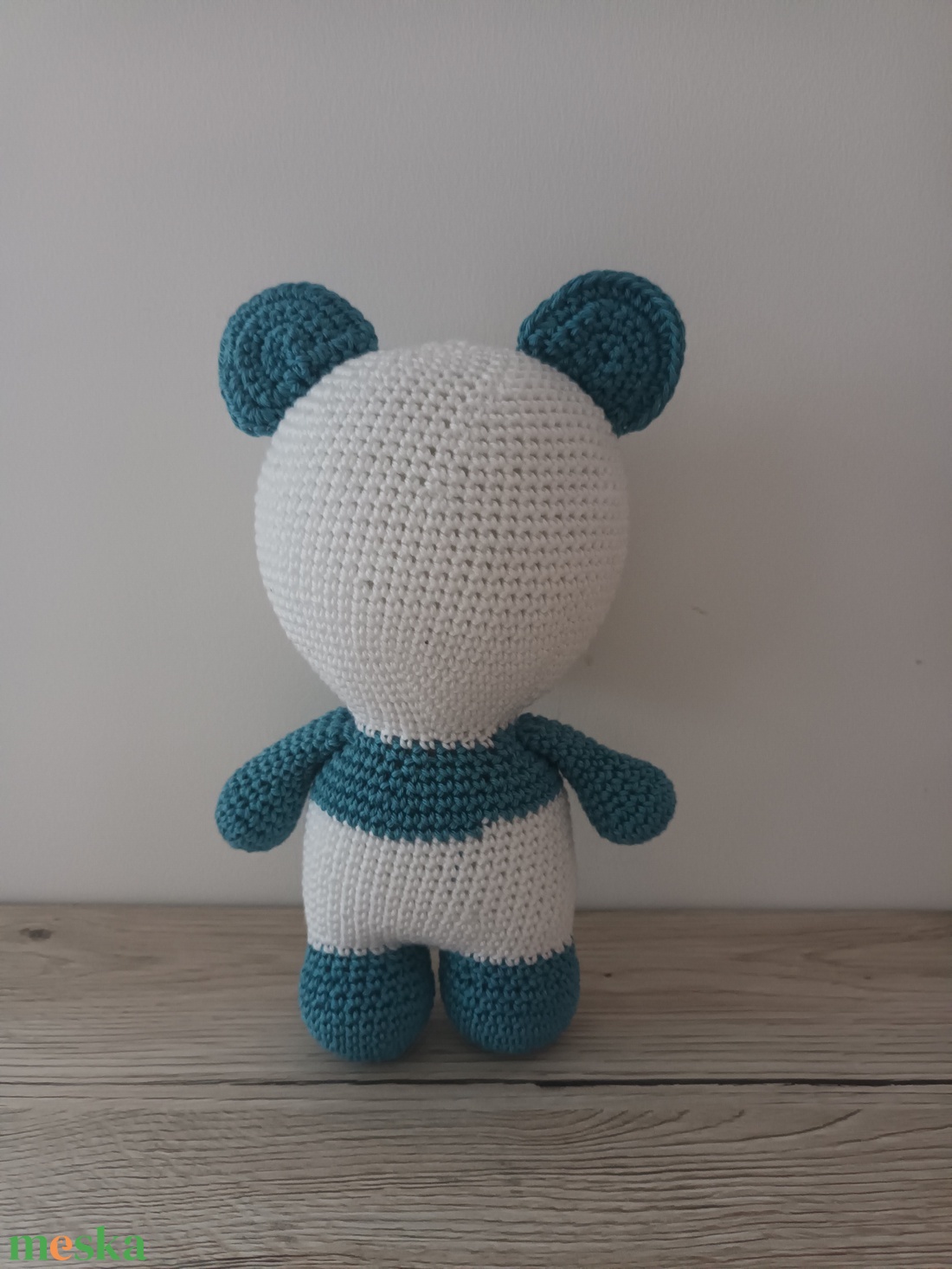 Amigurumi Panda Blue - játék & sport - plüssállat & játékfigura - más figura - Meska.hu Amigurumi Panda Blue - játék & sport - plüssállat & játékfigura - más figura - Meska.hu
