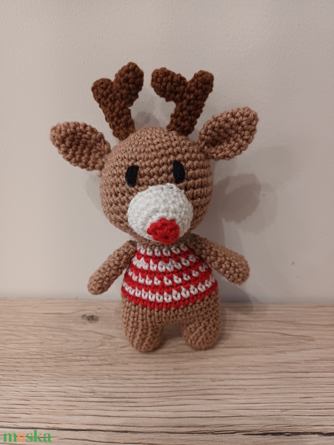 Amigurumi rénszarvas - játék & sport - plüssállat & játékfigura - más figura - Meska.hu
