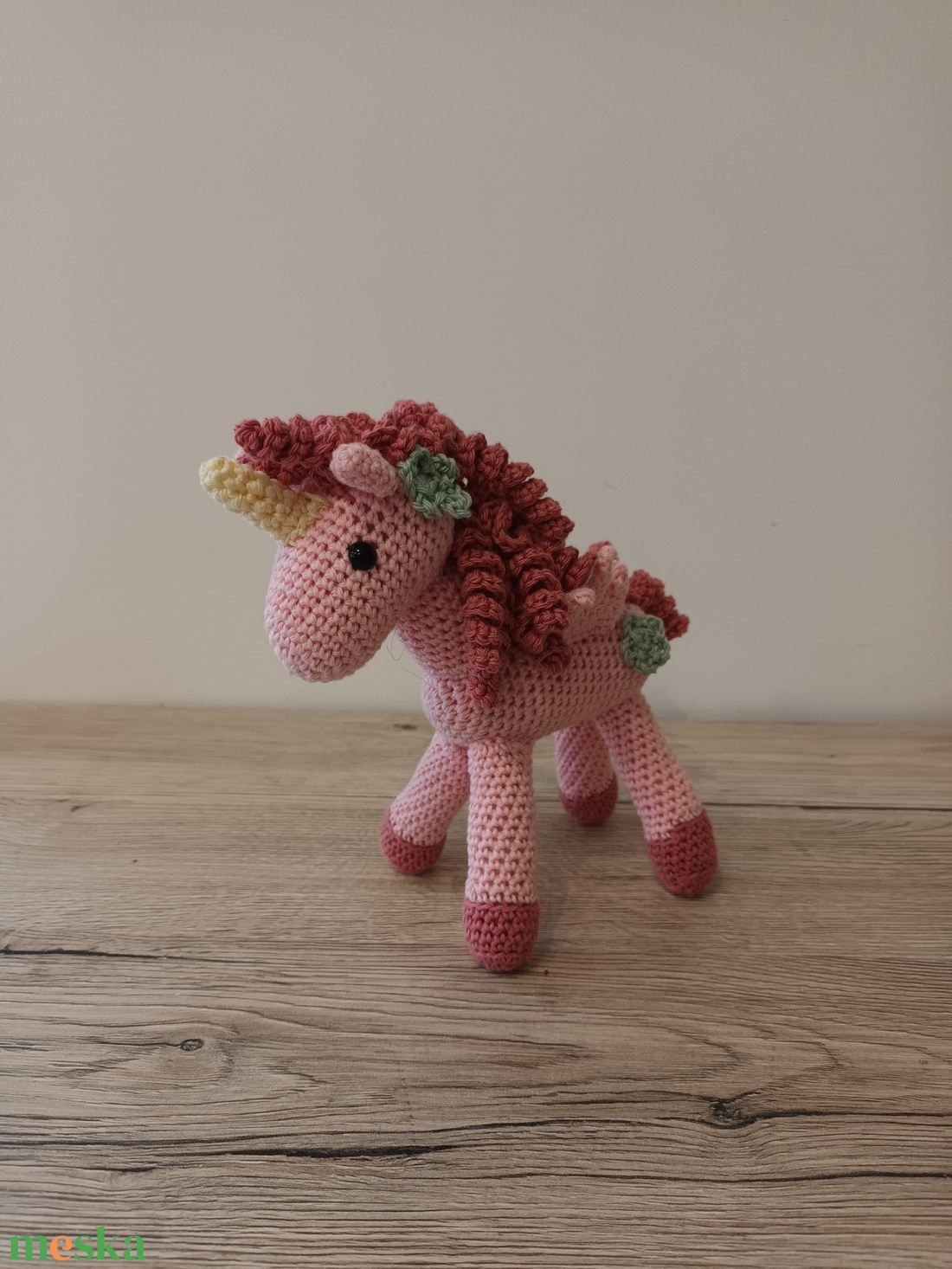Amigurumi Unikornis Mályvácska - játék & sport - plüssállat & játékfigura - unikornis - Meska.hu Amigurumi Unikornis Mályvácska - játék & sport - plüssállat & játékfigura - unikornis - Meska.hu