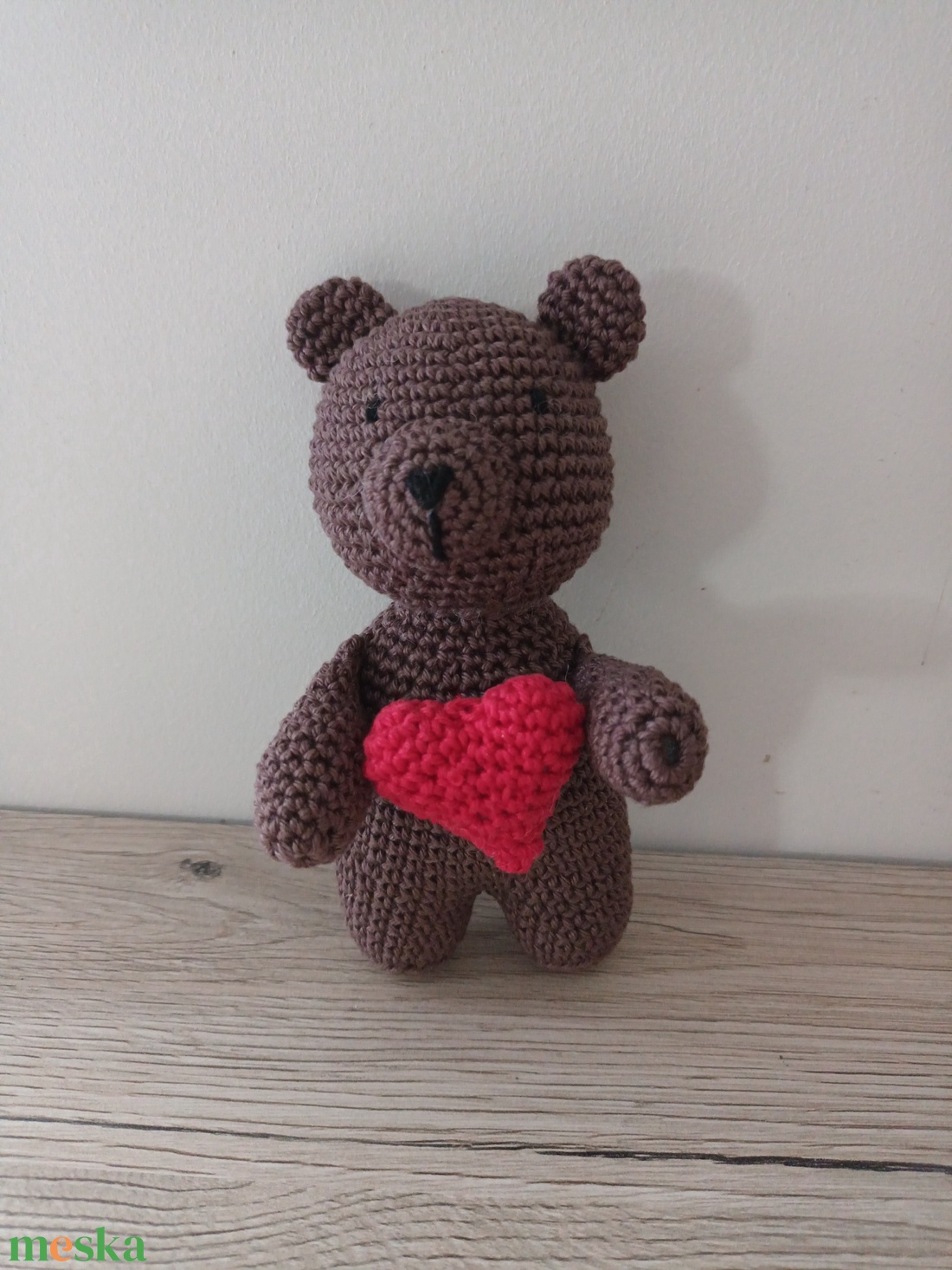 Szivi, amigurumi maci szívvel - játék & sport - plüssállat & játékfigura - maci - Meska.hu Szivi, amigurumi maci szívvel - játék & sport - plüssállat & játékfigura - maci - Meska.hu
