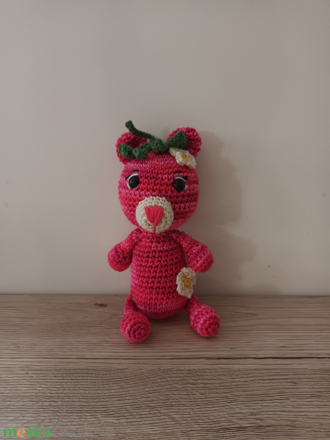 Eperke amigurumi maci - játék & sport - plüssállat & játékfigura - maci - Meska.hu Eperke amigurumi maci - játék & sport - plüssállat & játékfigura - maci - Meska.hu