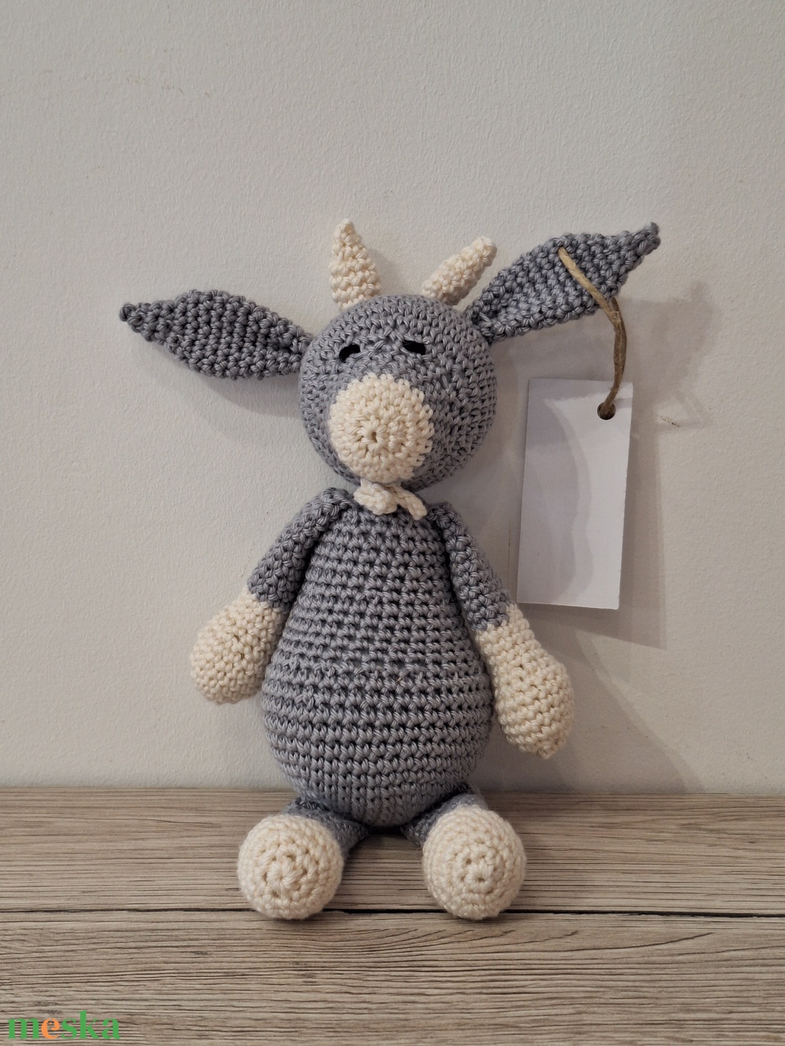 Kecske Kázmér, amigurumi kecske - játék & sport - plüssállat & játékfigura - más figura - Meska.hu