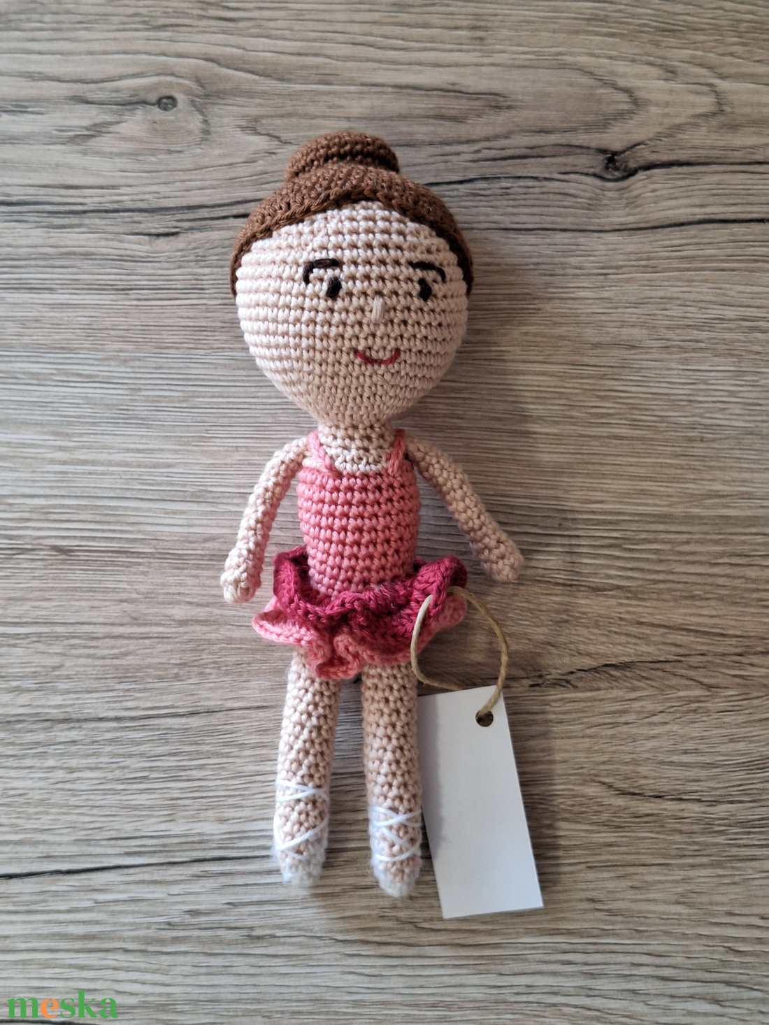 Laura, amigurumi balerina - játék & sport - baba & babaház - baba - Meska.hu