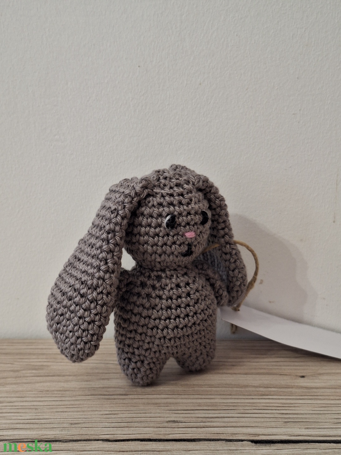 Nyúl Füli, amigurumi nyuszi - játék & sport - plüssállat & játékfigura - nyuszi - Meska.hu