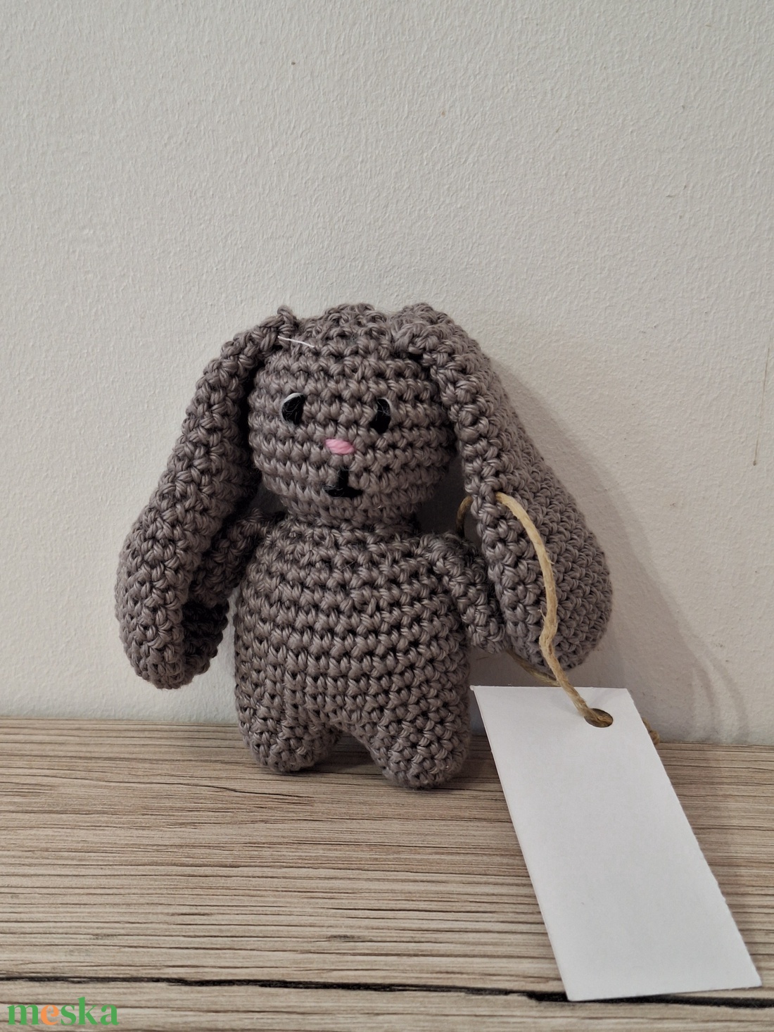 Nyúl Füli, amigurumi nyuszi - játék & sport - plüssállat & játékfigura - nyuszi - Meska.hu