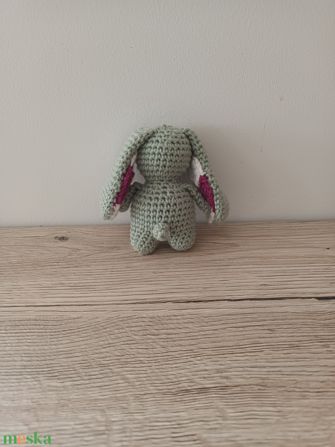 Kockáfülű amigurumi nyuszi - játék & sport - plüssállat & játékfigura - nyuszi - Meska.hu Kockáfülű amigurumi nyuszi - játék & sport - plüssállat & játékfigura - nyuszi - Meska.hu