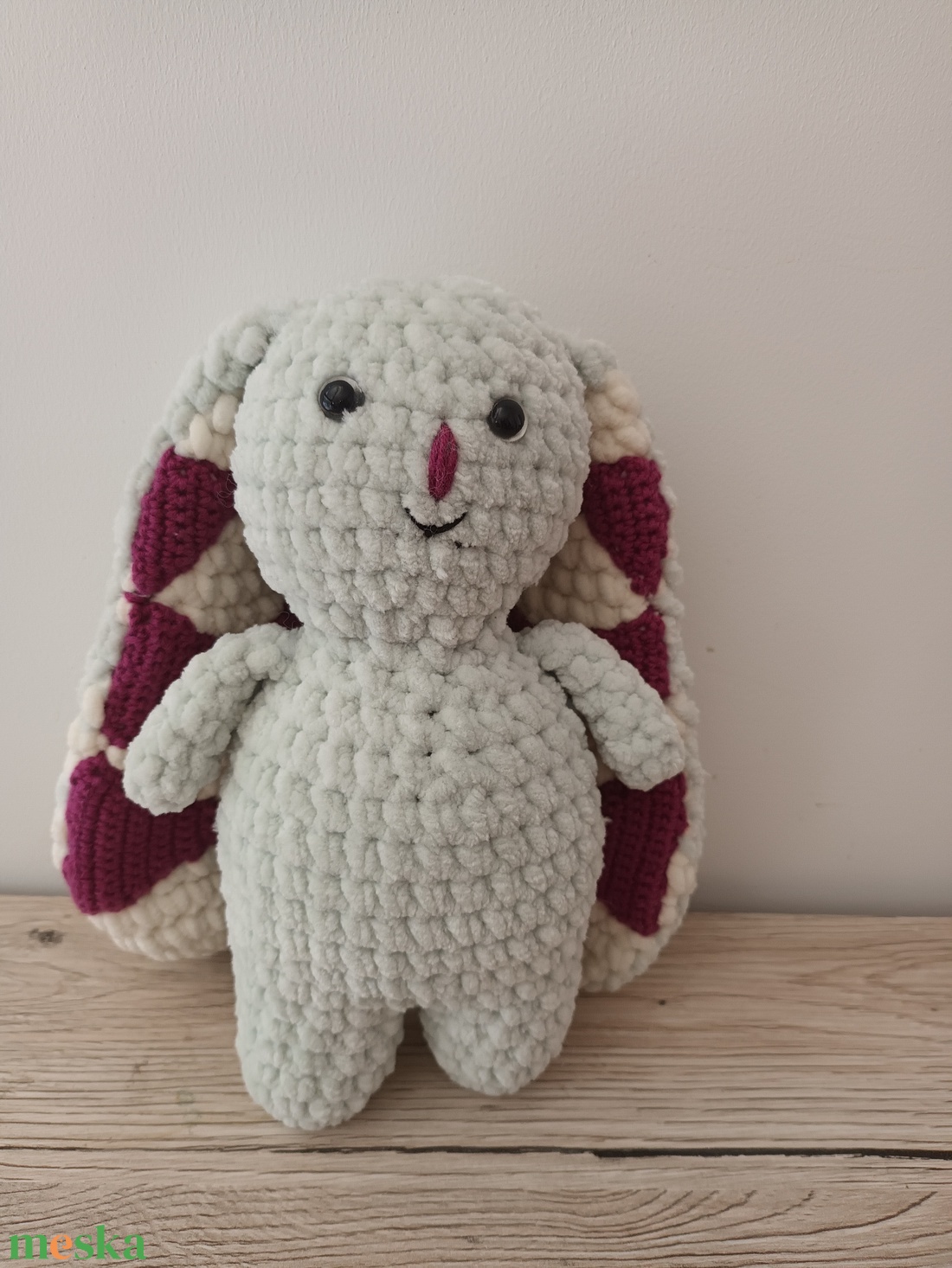Amigurumi Kockásfülű nyúl - játék & sport - plüssállat & játékfigura - nyuszi - Meska.hu Amigurumi Kockásfülű nyúl - játék & sport - plüssállat & játékfigura - nyuszi - Meska.hu