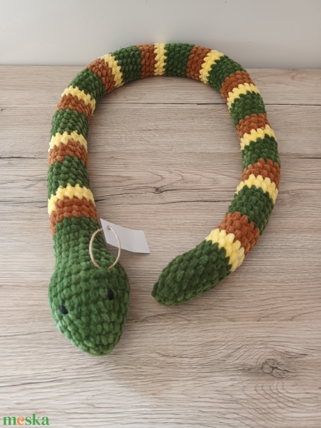 Amigurumi plüss kígyó: Zöldellő - játék & sport - plüssállat & játékfigura - más figura - Meska.hu Amigurumi plüss kígyó: Zöldellő - játék & sport - plüssállat & játékfigura - más figura - Meska.hu