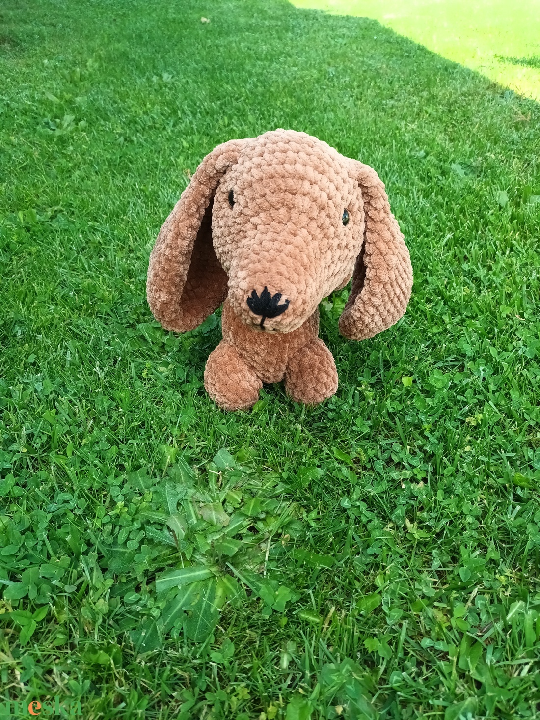 Tappancs, az amigurumi tacskó - játék & sport - plüssállat & játékfigura - kutya - Meska.hu Tappancs, az amigurumi tacskó - játék & sport - plüssállat & játékfigura - kutya - Meska.hu