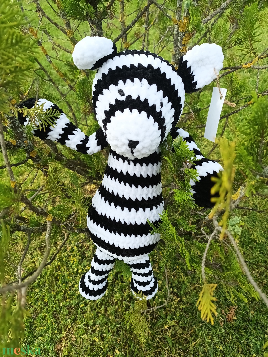 Blanka, amigurumi plüss fehér tigris - játék & sport - plüssállat & játékfigura - más figura - Meska.hu Blanka, amigurumi plüss fehér tigris - játék & sport - plüssállat & játékfigura - más figura - Meska.hu