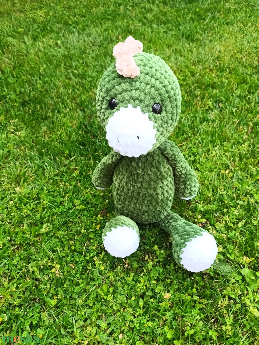 Dini, amigurumi plüss dínó - játék & sport - plüssállat & játékfigura - plüss dínók - Meska.hu Dini, amigurumi plüss dínó - játék & sport - plüssállat & játékfigura - plüss dínók - Meska.hu