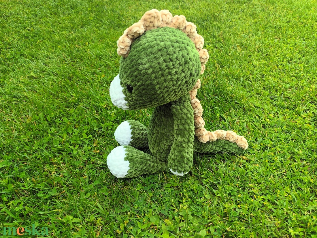 Dini, amigurumi plüss dínó - játék & sport - plüssállat & játékfigura - plüss dínók - Meska.hu Dini, amigurumi plüss dínó - játék & sport - plüssállat & játékfigura - plüss dínók - Meska.hu