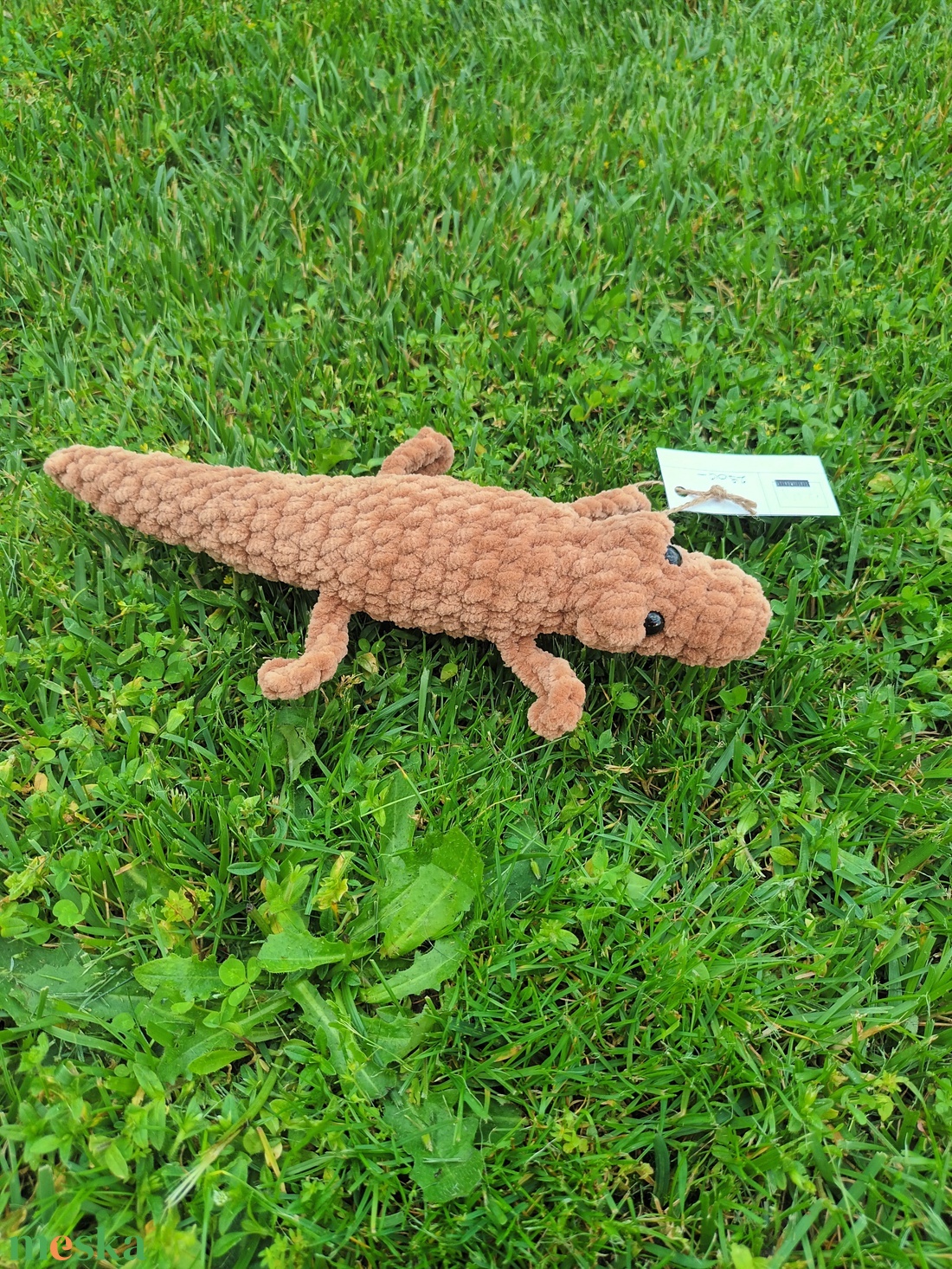 Kroki, az amigurumi krokodil - játék & sport - plüssállat & játékfigura - más figura - Meska.hu
