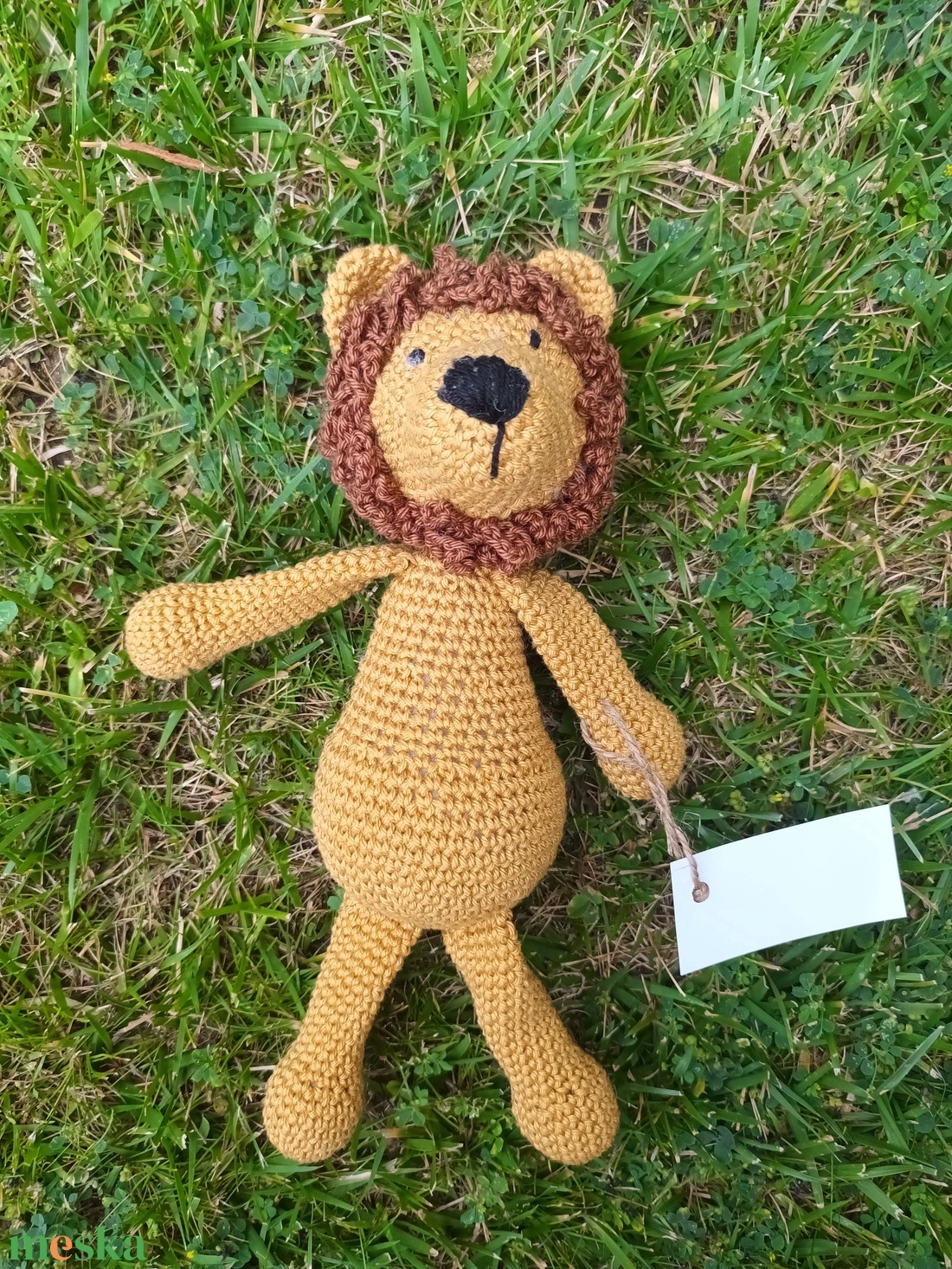 Leo, amigurumi oroszlán - játék & sport - plüssállat & játékfigura - más figura - Meska.hu Leo, amigurumi oroszlán - játék & sport - plüssállat & játékfigura - más figura - Meska.hu
