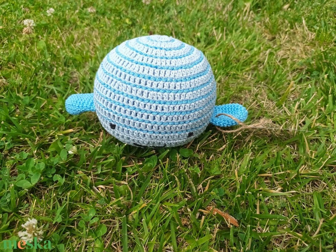 Blue, amigurumi bálna - játék & sport - plüssállat & játékfigura - más figura - Meska.hu Blue, amigurumi bálna - játék & sport - plüssállat & játékfigura - más figura - Meska.hu