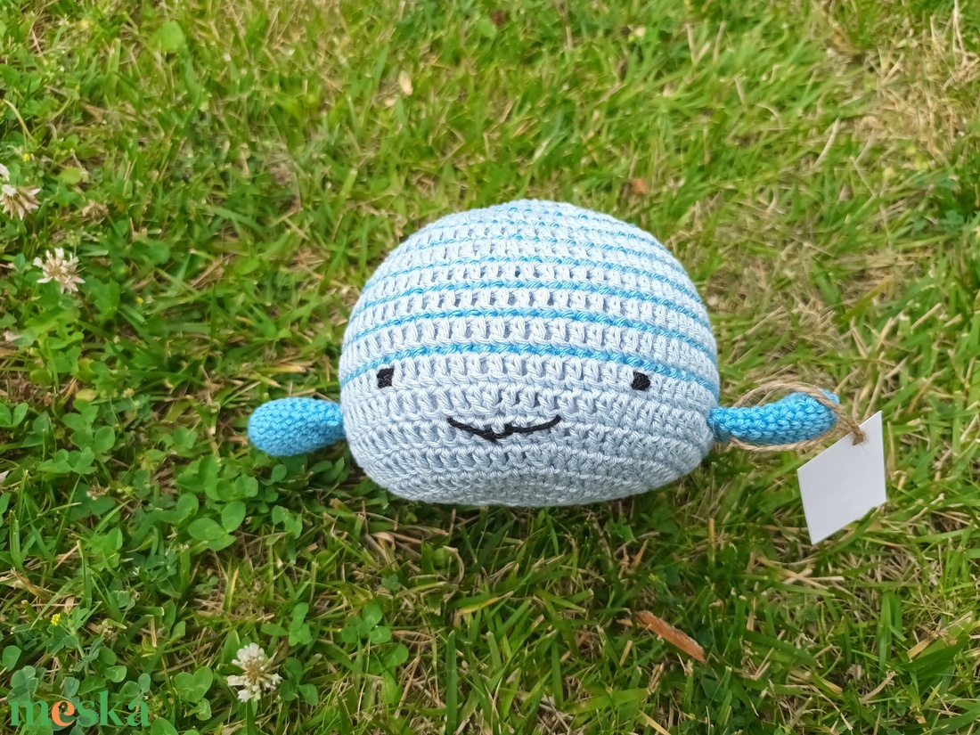 Blue, amigurumi bálna - játék & sport - plüssállat & játékfigura - más figura - Meska.hu Blue, amigurumi bálna - játék & sport - plüssállat & játékfigura - más figura - Meska.hu
