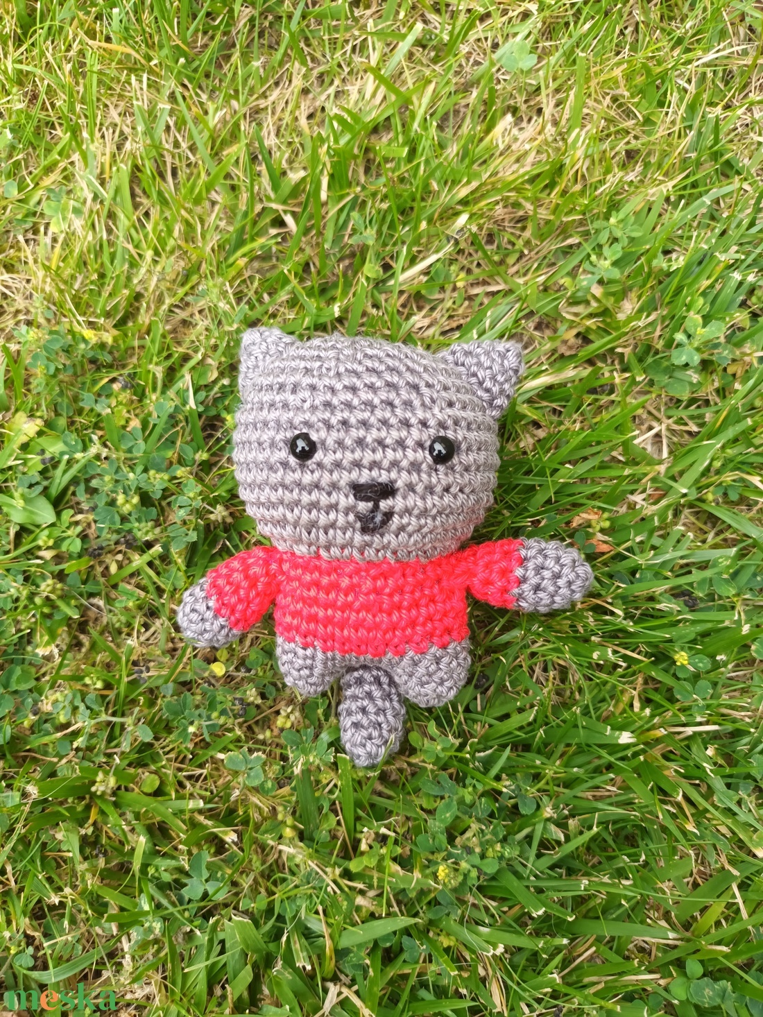 Cica-Mica, amigurumi cica - játék & sport - plüssállat & játékfigura - cica - Meska.hu Cica-Mica, amigurumi cica - játék & sport - plüssállat & játékfigura - cica - Meska.hu